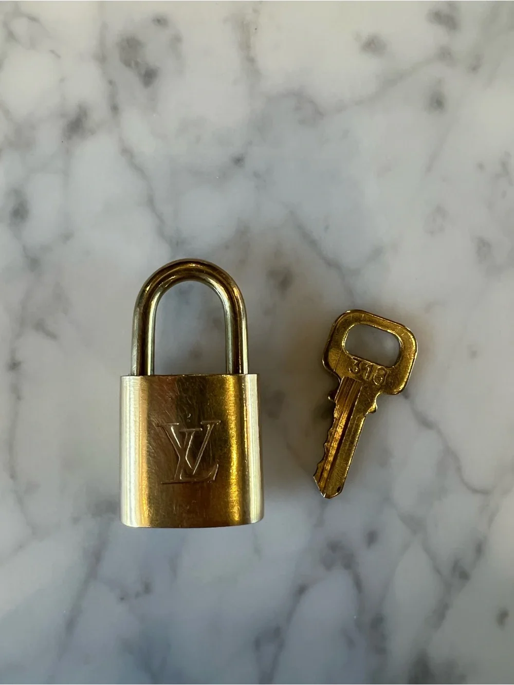Louis Vuitton lock and key #318